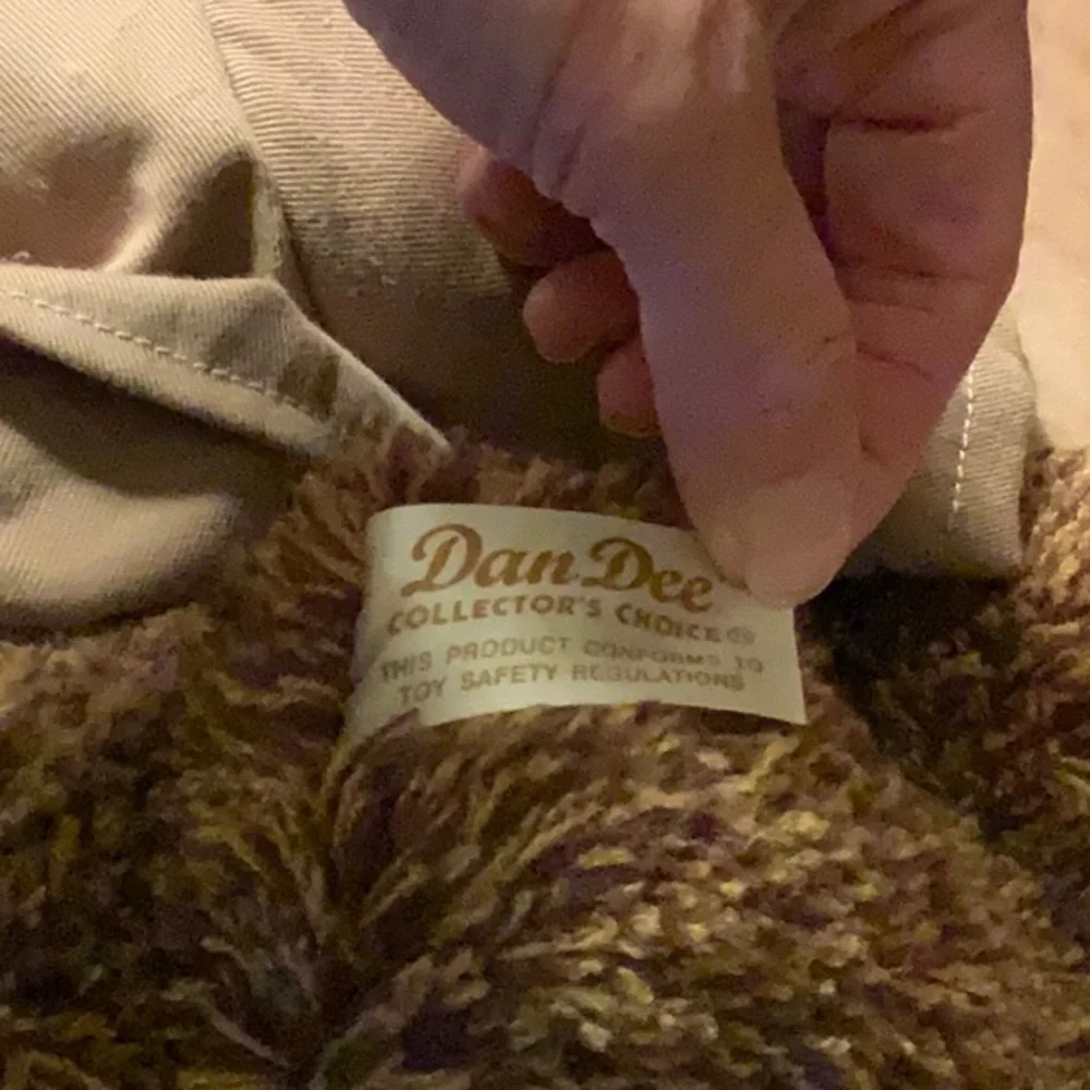 Dan Dee Talking Teddy Bear 100th Anniversary Special Edition 1902-2002 Works